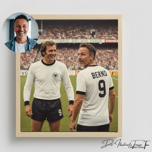 Magisches Porträt – Der Illustrierte Traum™ – Spezial für Fußballfans